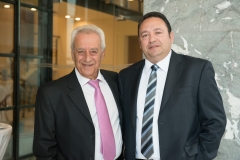 Αναστάσιος Κασκαρέλης, Πρόεδρος ΔΣ, Γεώργιος Παπαδόπουλος, Διευθυντής Υποκαταστήματος Ηρακλείου