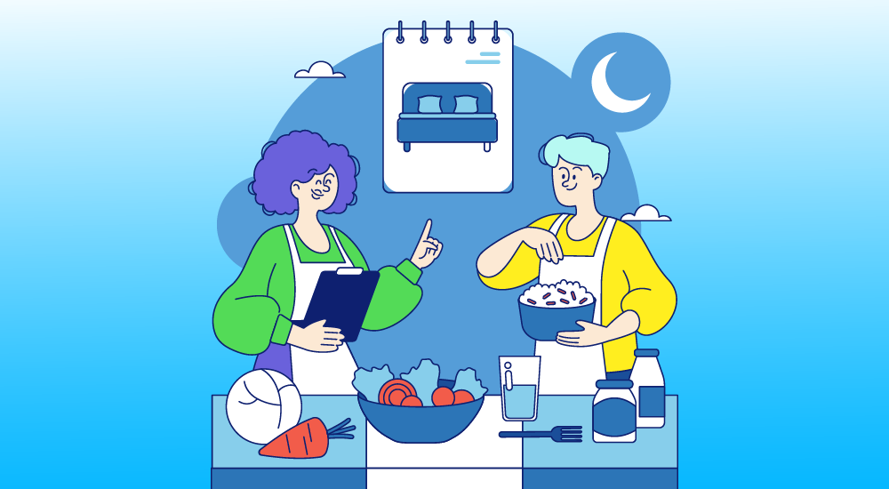 διατροφή και ύπνος: πώς οι διατροφικές συνήθειες επηρεάζουν την ποιότητα του ύπνου και τη συνολική υγεία